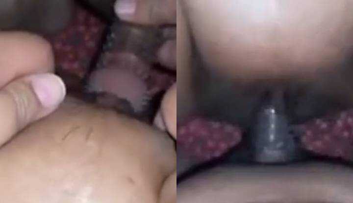 Awesome boob sex massage, non-condom woman on top riding creampie, white semen flowing.