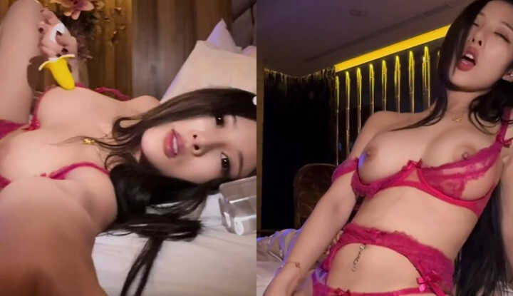 Li Nana's Birthday: No Blowjob, Hot Switch to Sucking Fitness Trainer's Cock - POV First-Person Thrusting Close-Up Perverted View Masturbation Clip