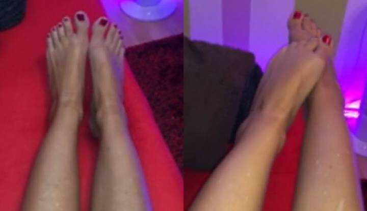 anniangel911-Meine nackten Füßen gefallen dir sehr meintest du, also zeige ich sie dir nochmal eben, bevor ich ins Bett gehe Onlyfans video leaked