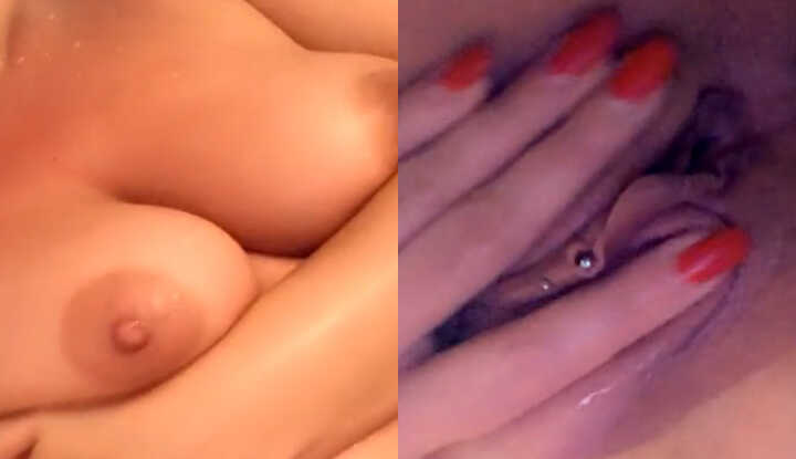 Ava Moore - Playing with Big Tits and Tight Pussy Close-Up Self-Shot OnlyFans video leaked