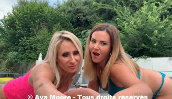 Ava Moore- Sisters' Massage Service, Remember to give me a like! OnlyFans video leaked
