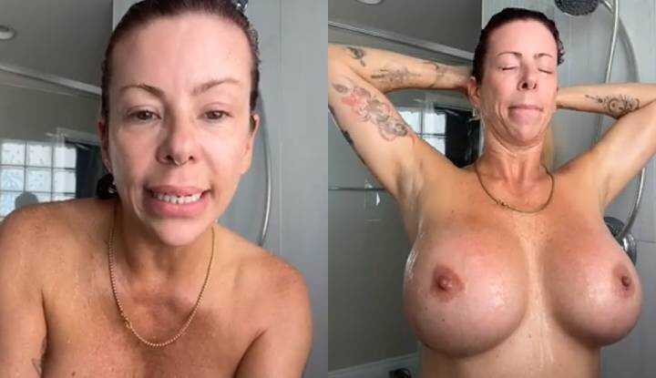 Alexis Fawx - Showering with his sister, he can touch her wherever he wants Onlyfans video leaked.