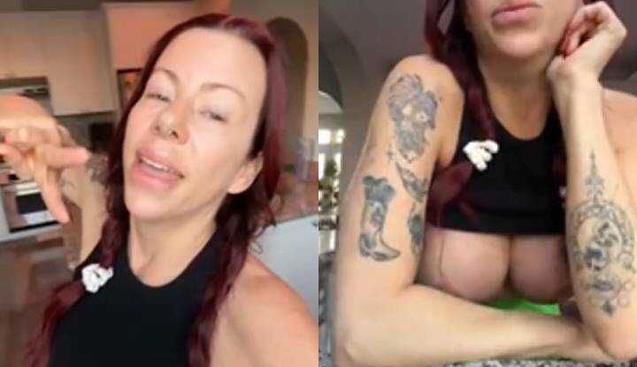 Alexis Fawx - Seeing those huge breasts, don't you want to come play with me? Onlyfans video leaked.