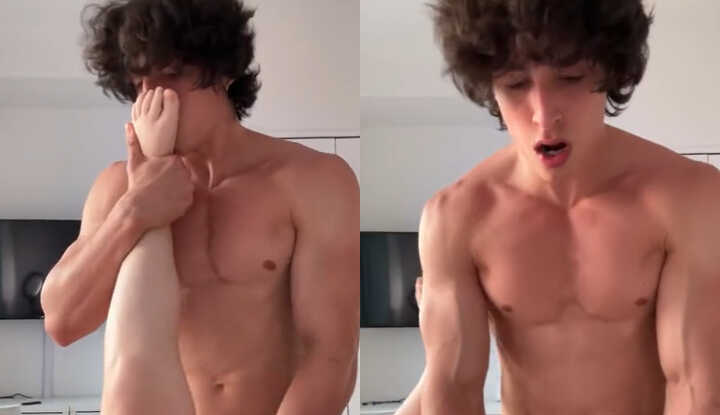 Youssef Khelil - Gently Thrusting into Hairless Beautiful Pussy on the Bed OnlyFans video leaked