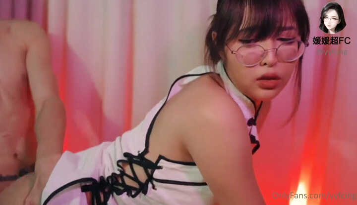 yyfcing- Sexy Qipao Yujie's Lewd Night, Doggy Style Fucking Almost Broke Me Onlyfans video leaked