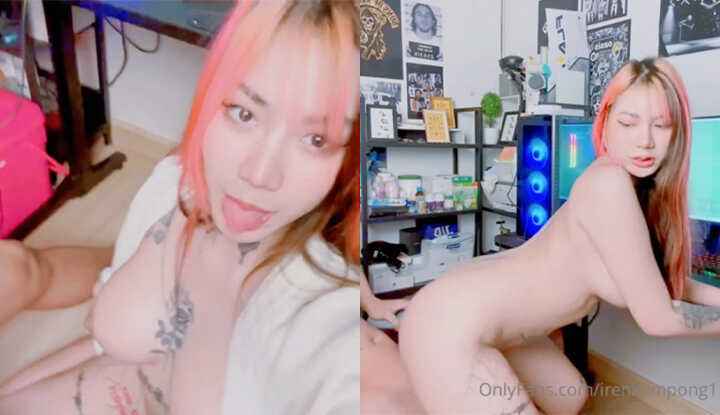 [Thailand]  irenkampong1- Busty girlfriend craves a huge cock, wants boyfriend to cum all inside