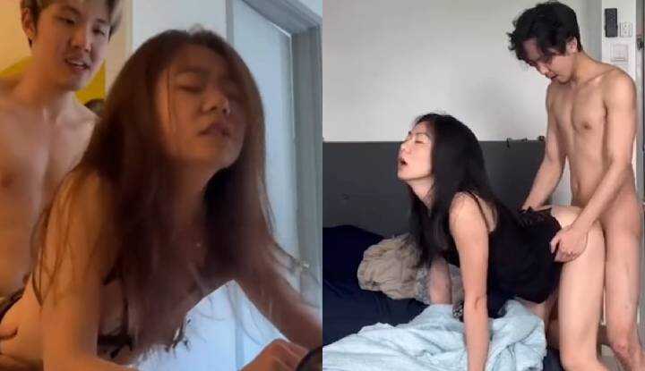 Qingdao Contrast Slut Li Ru's True Colors Exposed: Leaked Video with Rich Second-Gen Boyfriend - Pure and Innocent Off the Bed, Wild and Slutty On the Bed, Massive Tits Contrast! 1