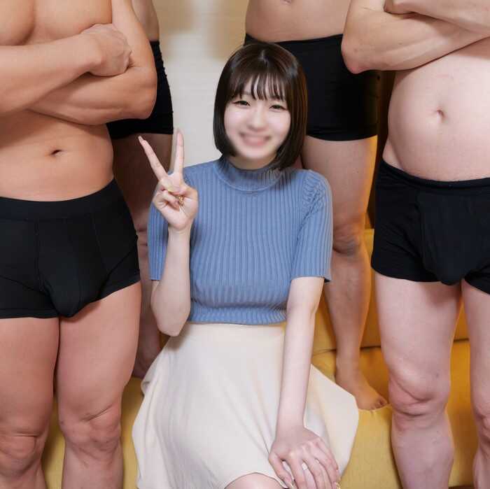 [FC2] Total 6 Ejaculations: Innocent F-Cup Rural College Girl Surrounded by Four Huge Cocks, Her Pale Body Trained with Creampie, Swallowing, and Facial!! [FC2-PPV-4897110]