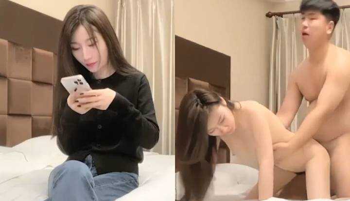 Tan Hua Xiao Bao's tight pussy clamps and fucks the cock - outdoor busty babe. Innocent-looking beauty forcibly anally raped by hotel guest, tits grabbed and roughly pounded