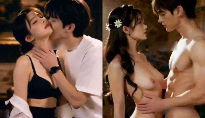 AI Adult Short Drama: Exposing the Other Side of the Senior Sister - The Seemingly Pure and Demure Senior Sister Gets Wildly Pounded by Muscular Men in Various Positions in Private, Creampie Orgasm
