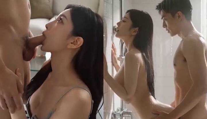 The male tutor conquers the beautiful and seductive married woman, having an affair before the wedding photos—full of passion!