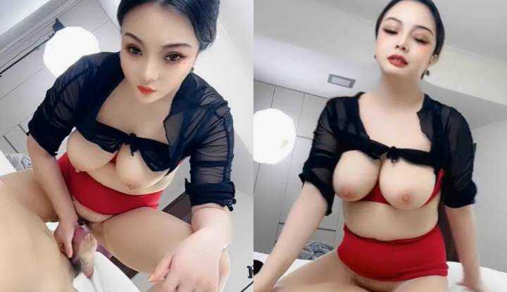 Proactive busty mature woman riding passionately on top