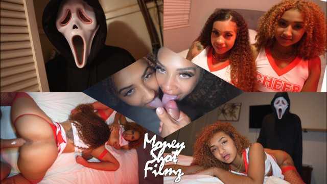 2 Teen Cheerleaders Get A Scary Surprise & Get Dicked Down Like They Need To Be ????????????
