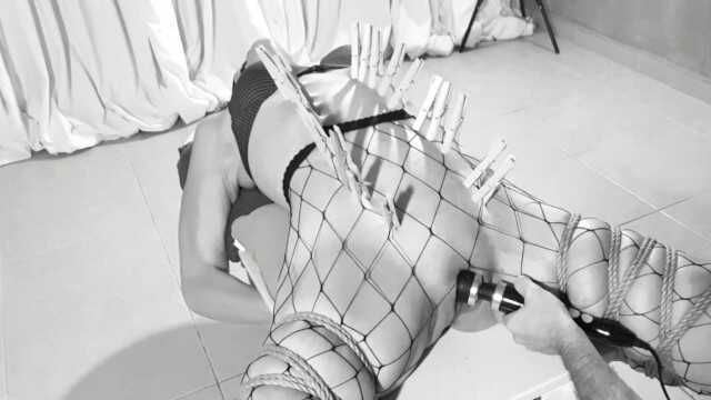 OH MY FUCKING CLAMPS: You're not going to stop cumming Princess! Bdsmlovers91